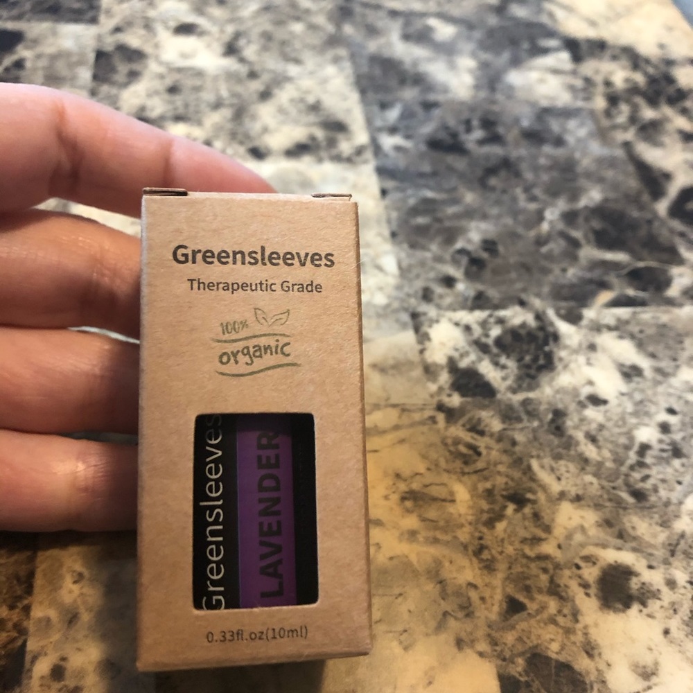 Essential lavender oil